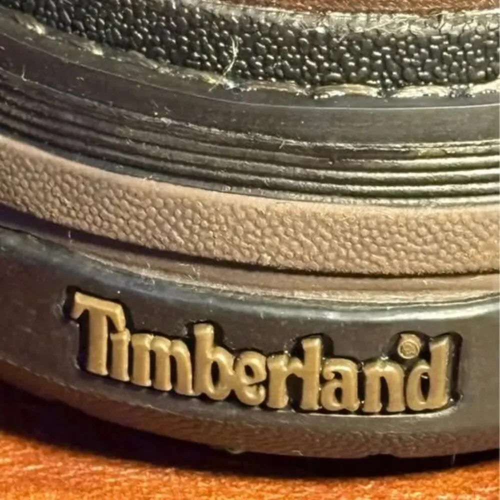Men's Timberland Rugged Leather Outdoor Trail Slip-Ons - Size 11